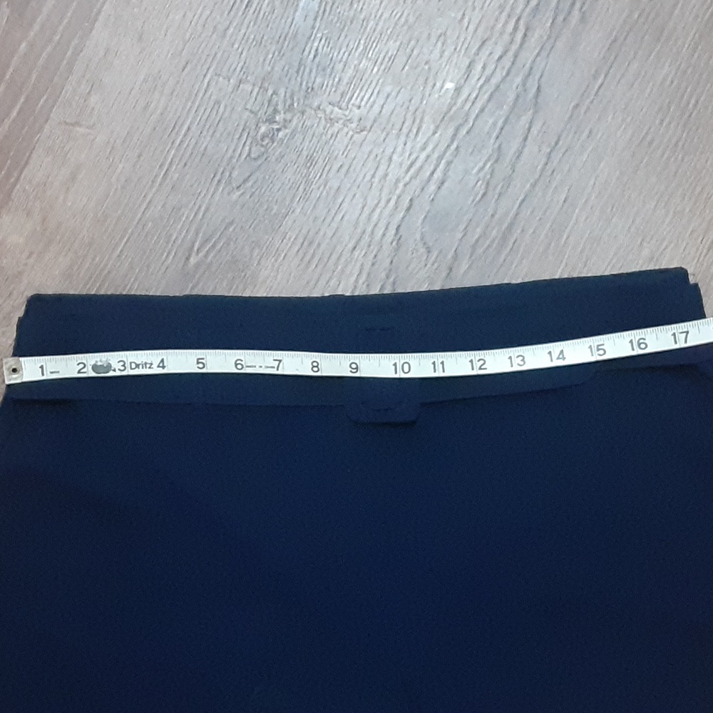 Navy High Waist Shorts - Picture 6 of 8